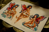 Tigerflies A3 Print