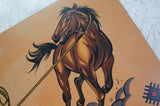 Roping A3 Art Print