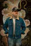 Rock & Rose Motel Black & Gold Captain’s Trucker Cap