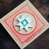 Navajo Style Silver & Turquoise Enamel Pin