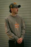 Rock And Rose Motel Long Sleeve Pinstripe T-Shirt