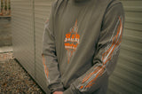 Rock And Rose Motel Long Sleeve Pinstripe T-Shirt