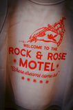 Rock And Rose Motel "Where Dreams Come True" Cropped Pink Vest