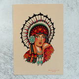Traditional American IowaArt Print Full Front View