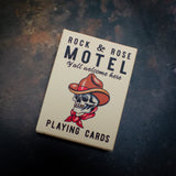 Rock & Rose Motel Deck Of Cards - Front of Card Packaging
